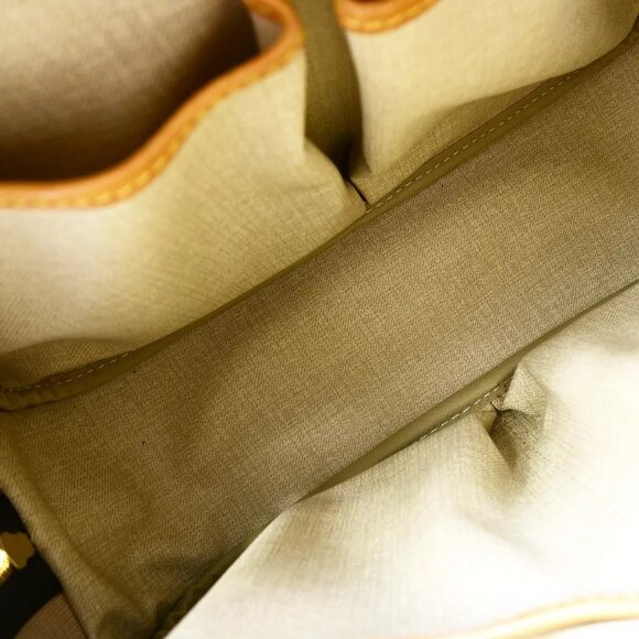 LOUIS VUITTON LV Logo Trouville Hand Bag Monogram Leather Brown - Picture 9 of 16